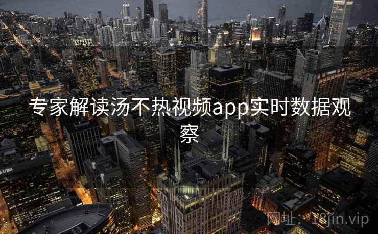 专家解读汤不热视频app实时数据观察